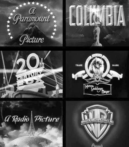 The evolution of various Hollywood studio logos