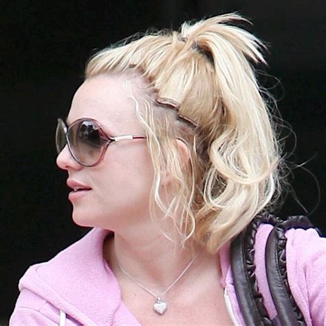 Looks Like Britney Spears is Having One of Her Many Bad Hair Days....