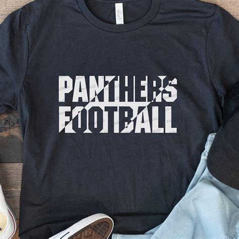 Panthers Football Svg, Panther Football Svg, Panther Svg, Panthers Svg, Football Svg, Sports ...