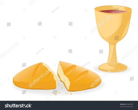 Jpeg Communion – Bread And Wine Stock Photo 96004907 : Shutterstock