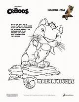 The Croods Movie Coloring Pages sketch template