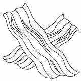 Bacon coloring page  Free Printable Coloring Pages sketch template
