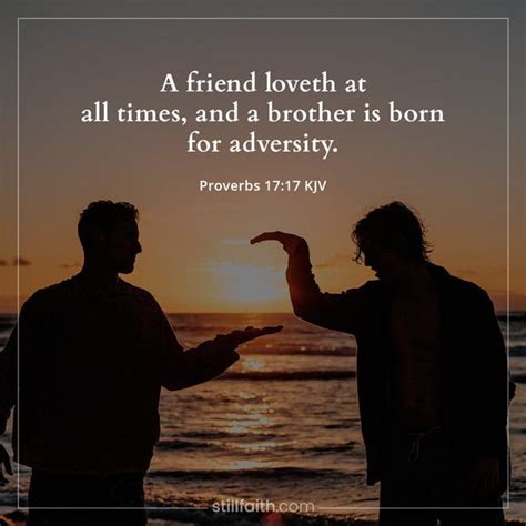 112 Bible Verses about Friendship (KJV) | StillFaith