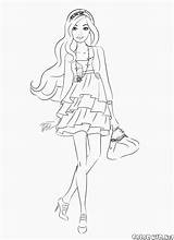 42 Barbie Dress Up Coloring Pages Top Doll Games From  sketch template
