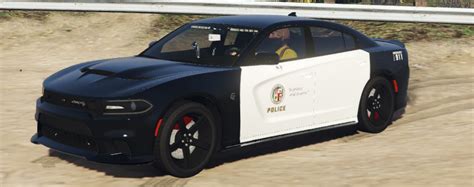 LAPD Dodge hellcat Livery - GTA5-Mods.com