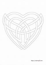 Celtic Heart Coloring Pages  2 Free Sheets 2021 sketch template