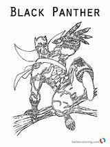 Black Panther From Marvel Movie Coloring Pages  Free Printable sketch template