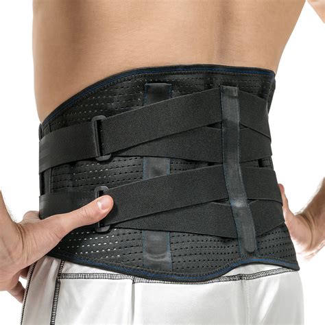 Lower Back Brace by FlexGuard Support - Lumbar Support Waist Backbrace ...