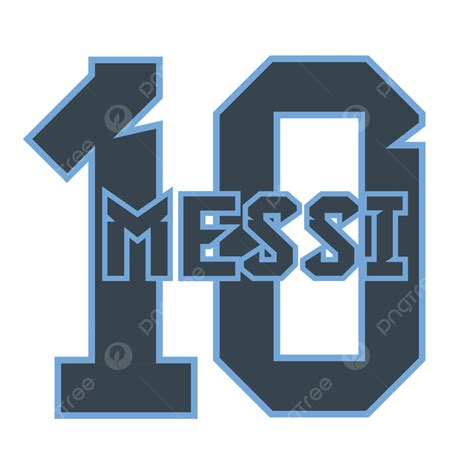 Messi Lm 10 Jersey Back View Vector, Messi, Messi Number 10, Messi 10 PNG and Vector with ...