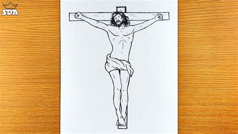 Jesus On The Cross Pencil Drawings