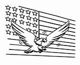 American Flag Coloring Pages  Best For Kids sketch template