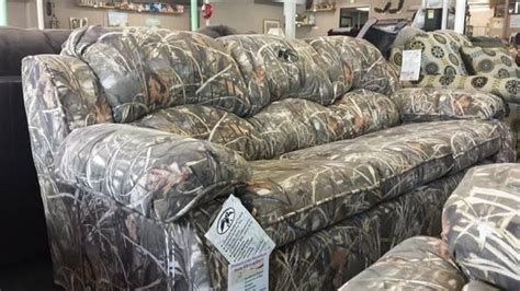 Duck Commander Licensed Real Tree MAX 4 Camo Sofa ONLY A MONTH!!!! - for Sale in Bear Grove ...
