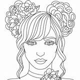 Disegni Di Persone da colorare sketch template