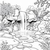 12 Best Waterfall Coloring Pages Free Printable PDFs sketch template