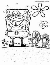 Spongebob Squarepants color Page  Coloring Pages For Kids Cartoon sketch template