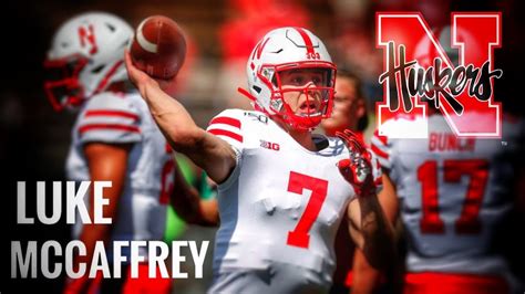 Luke McCaffrey ULTIMATE Nebraska Freshman Highlights! - YouTube