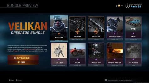 Modern Warfare: How To Unlock The Velikan Operator Bundle