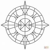 Simple Kaleidoscope coloring Page  Free Printable Coloring Pages sketch template