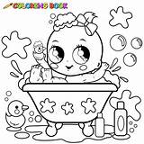Bath Tub Coloring Page Pages sketch template