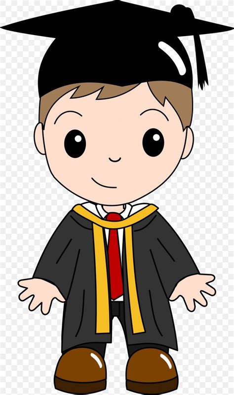 Graduation Ceremony Child Cartoon Clip Art, PNG, 1027x1735px, Graduation Ceremony, Academician ...