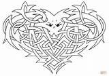 Celtic Knotwork Heart coloring Page  Free Printable Coloring Pages sketch template