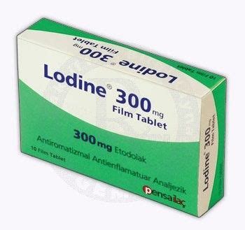 Lodine (Generic Etodolac) - Prescriptiongiant