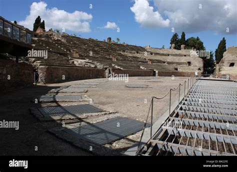 The Flavian amphitheatre in Pozzuoli, southern Italy Stock Photo - Alamy