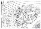 Ziekenhuis Krankenhaus Ausmalbilder Ziek Paciente Enfermeira Enfermos  sketch template