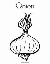 Onion Coloring Page  Twisty Noodle sketch template