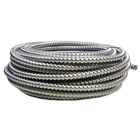 Shop 50-ft 14-2 Solid Aluminum BX Cable at Lowes.com