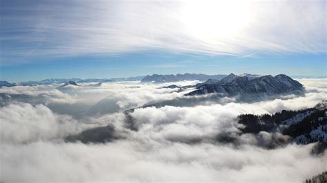 Cloudy Mountains Wallpapers - Wallpaper Cave