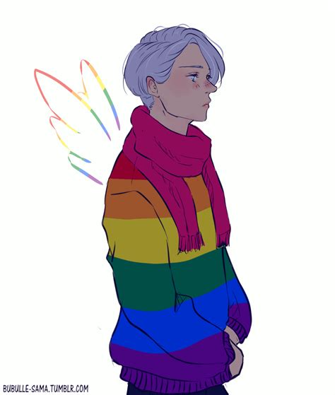 “Art ask meme II Victor 🏳️‍🌈 asked by @tearsandice II And Happy pride month to all my LGBT ...