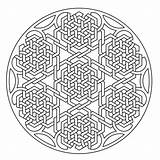 Celtic knot Work Lute Rosette By Peter Mulkers  Mandala coloring Pages sketch template