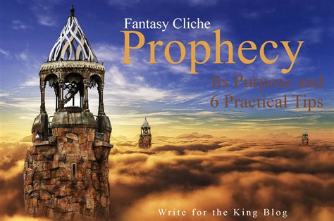 Fantasy Cliche: Prophecy | Prophecy, Fantasy, Fantasy tips