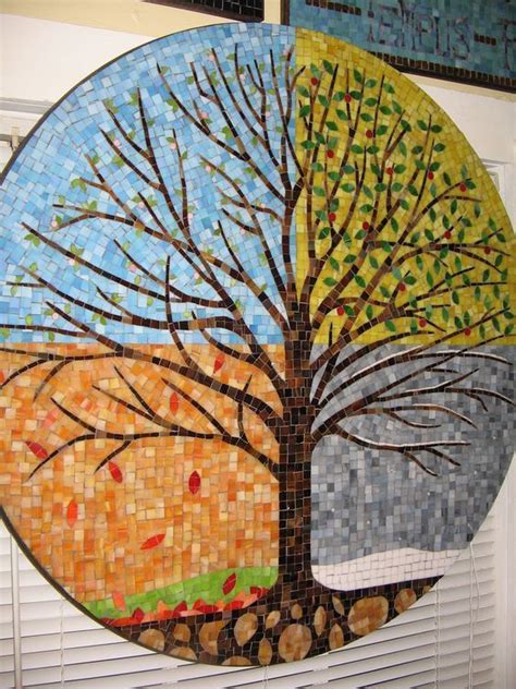 mosaic tree art | Mosaic art, Mosaic tile art, Mosaic artwork