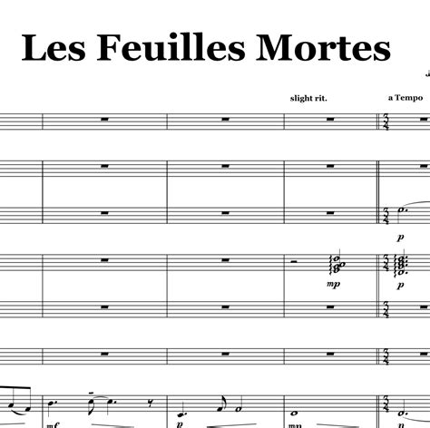 Autumn Leaves – Les Feuilles Mortes – Fishing Trumpet