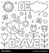 Free Download I Am Brave Coloring Page  Vrogueco sketch template