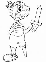 Pirate With A Sword coloring Page  Download Print Or Color Online For sketch template