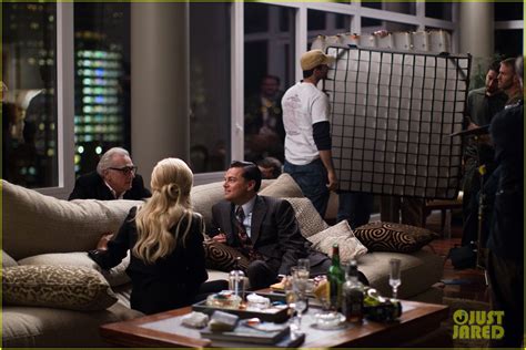 Leonardo DiCaprio Gets Direction in Behind the Scenes Photos from 'Wolf of Wall Street ...