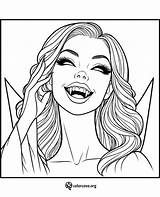 35 Free Vampire Coloring Pages – The Color Cove sketch template