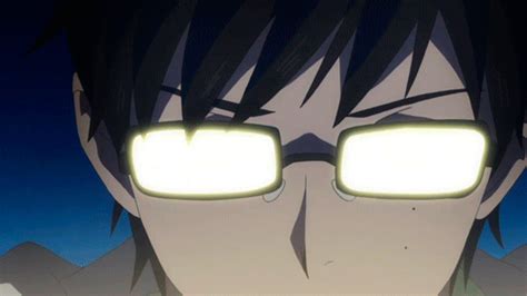 Glowing Glasses Meme ~ I Just Wanted To Do The Anime Glasses Thing ...