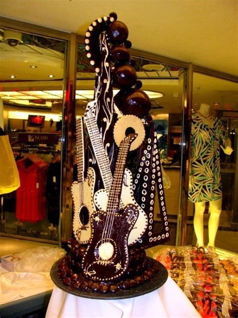 when we came across these fantastic chocolate sculptures we almost fell ...