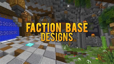 ALL MY MINECRAFT FACTION BASE DESIGNS | Downloads Included - YouTube