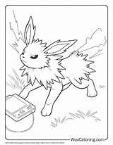 100  Jolteon coloring Pages Free PDF To Print Woo Coloring sketch template