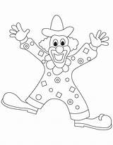 Clown Template Printable sketch template