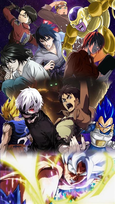 17+ Wallpaper Anime Characters Collage