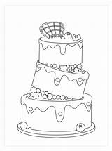 Dekoriere Den Kuchen Zum Ausmalen  Kostenlos Malvorlagen Und sketch template