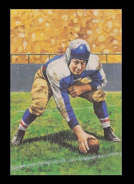 Mel Hein Goal Line Art Card New York Giants at Amazon's Sports Collectibles Store