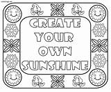 Free Printable Sunshine Coloring Pages Pdf sketch template