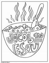 Jacob And Esau Coloring Pages sketch template